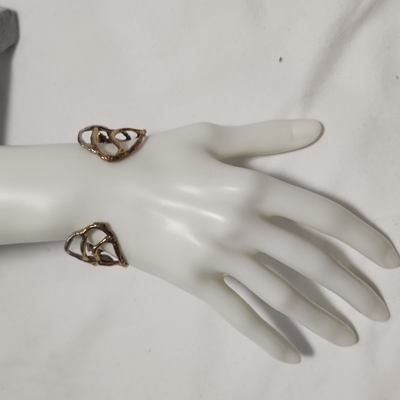 Mixed Metal Cuff Bracelet - Picture 2 of 7